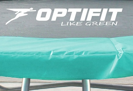 Батут Optifit Like Green 8Ft Зеленый
