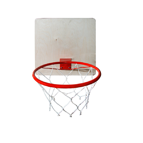 картинка Кольцо баскетбольное с сеткой d=295 мм - 135 от магазина Лазалка