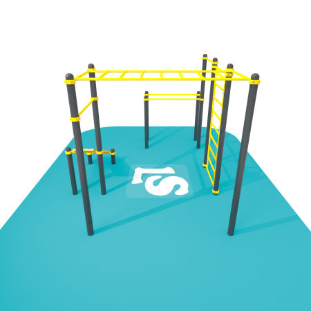 картинка Спортивный комплекс ВоркАут ЛС1 от магазина Лазалка