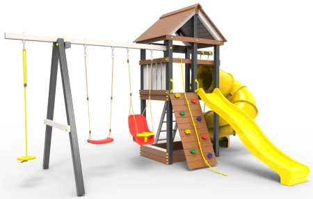 Детская площадка Пикник "Ультра" с винтовой трубой