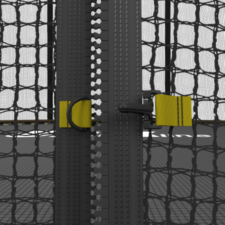 Батут UNIX line 8 ft Black&Brown (inside)