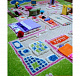 картинка Игровой 3D Ковер "ИГРОВОЙ ДОМИК" (100*150 см) зеленый от магазина Лазалка