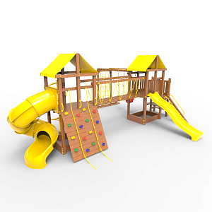 Детская площадка Пикник «Оптимус» Кракен с винтовой трубой