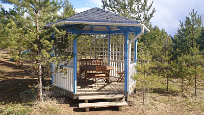 Деревянная беседка МАСТЕР